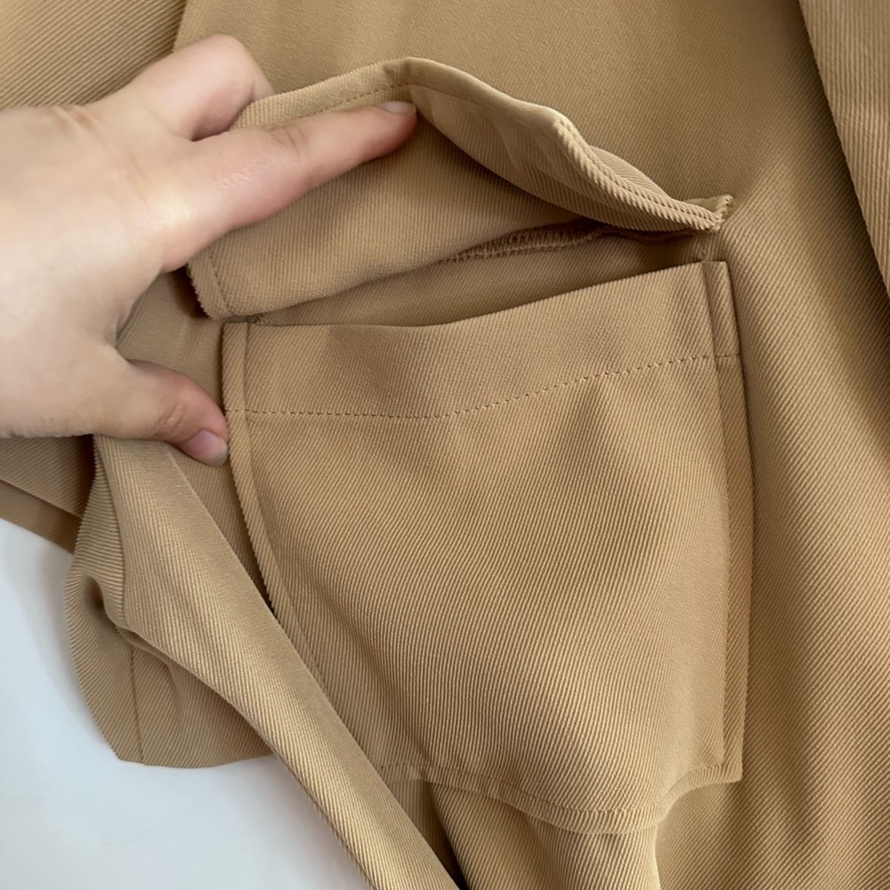 Worthington| NWT Oversized Tan Blazer - Picture 7 of 13